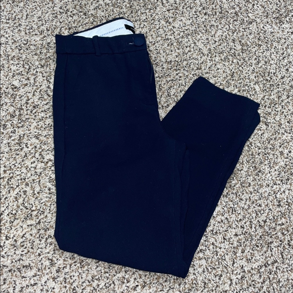 J. Crew Midnight Blue High-Rise Pants - Picture 2 of 5